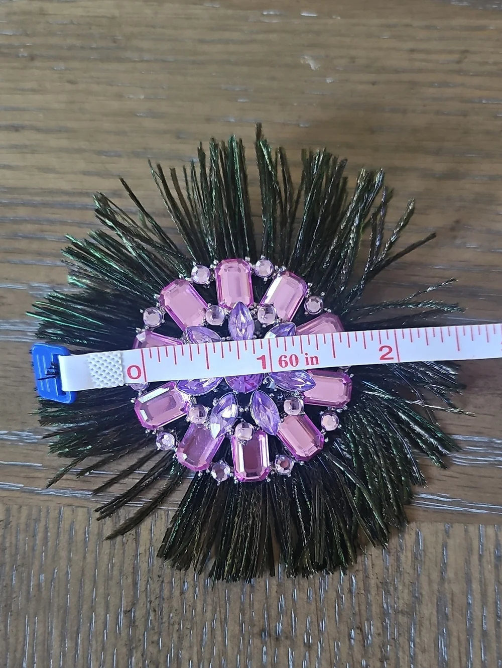 Rhinestone Brooch - Picture 4 of 4